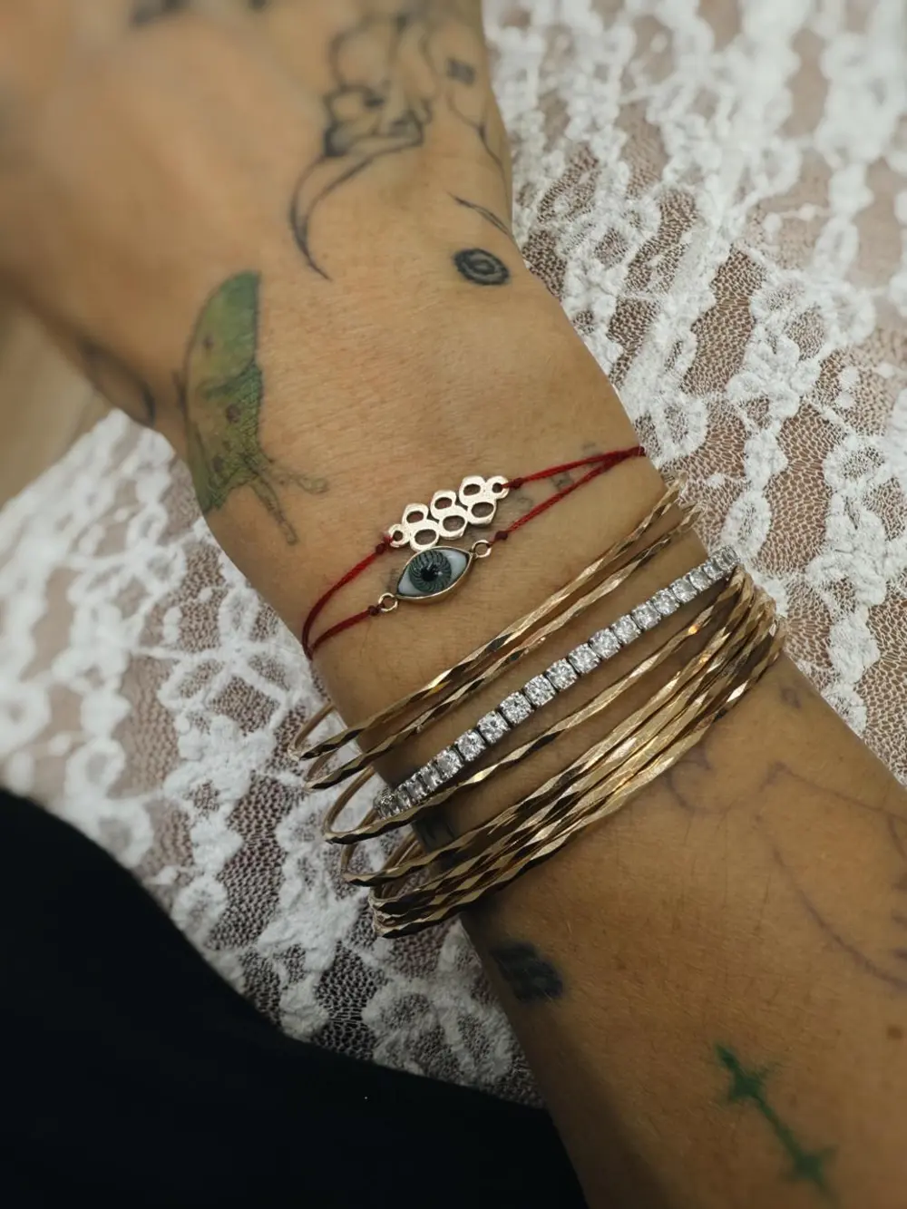 PULSERA FACETADA