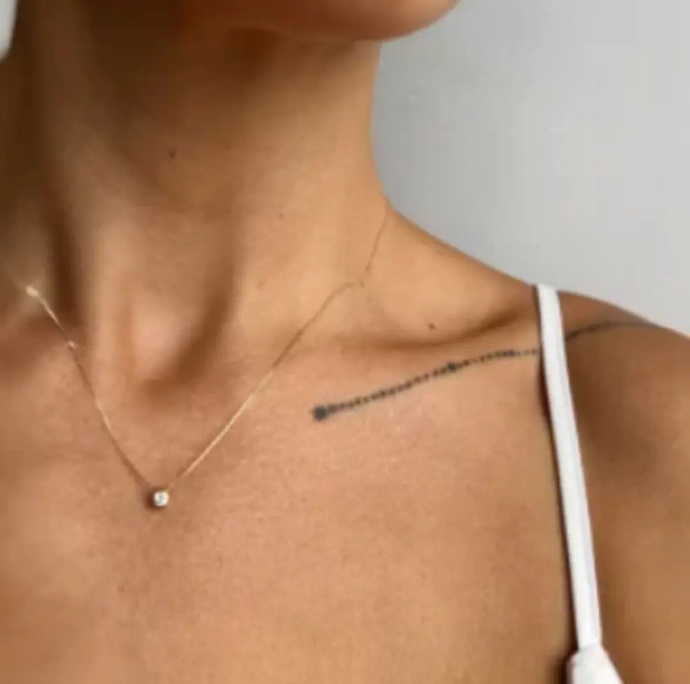 COLLAR DIAMANTE SOLITARIO 0.40CT